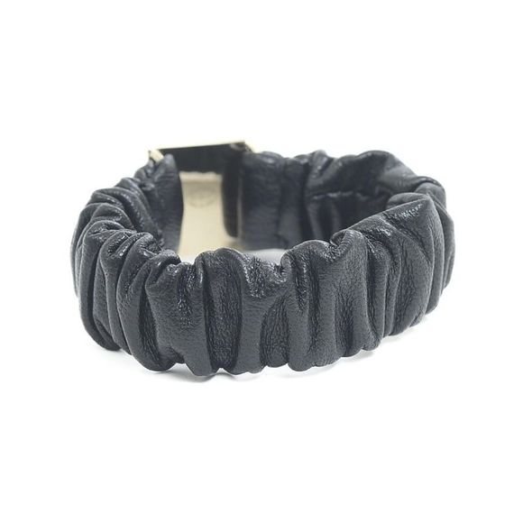 Chanel Leather Coco Mark Hair Tie - Picture 2 of 5